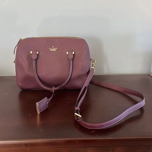 Maroon Kate Spade Bag